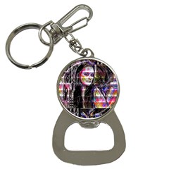 Hungry Eyes Ii Bottle Opener Key Chain by MRNStudios