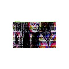 Hungry Eyes Ii Cosmetic Bag (xs) by MRNStudios