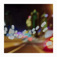 City Lights Series No4 Medium Glasses Cloth (2 Sides) by DimitriosArt