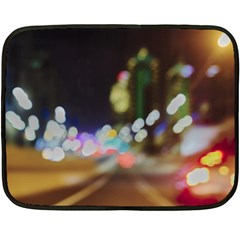 City Lights Series No4 Fleece Blanket (mini) by DimitriosArt