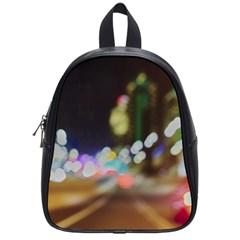 City Lights Series No4 School Bag (small) by DimitriosArt