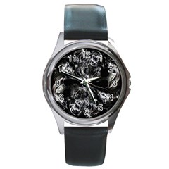 Celestial Diamonds Round Metal Watch by MRNStudios