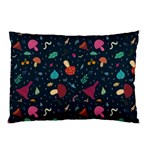 Bright Mushrooms Pillow Case (Two Sides) Back