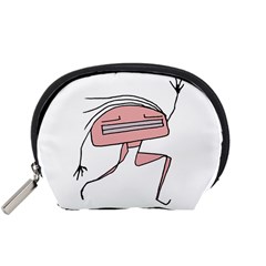 Alien Dancing Girl Drawing Accessory Pouch (small) by dflcprintsclothing