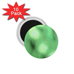 Green Vibrant Abstract No4 1 75  Magnets (10 Pack) 