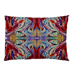 Red Feathers Pillow Case (two Sides)