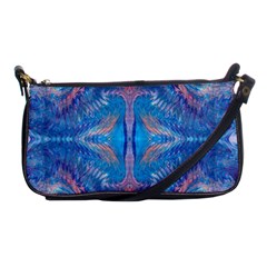 Blue Repeats Shoulder Clutch Bag