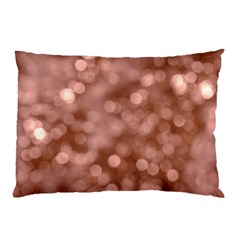 Light Reflections Abstract No6 Rose Pillow Case (two Sides) by DimitriosArt