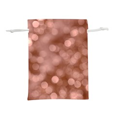 Light Reflections Abstract No6 Rose Lightweight Drawstring Pouch (l) by DimitriosArt