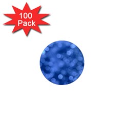 Light Reflections Abstract No5 Blue 1  Mini Magnets (100 Pack)  by DimitriosArt