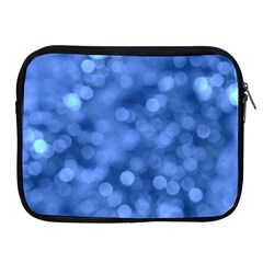 Light Reflections Abstract No5 Blue Apple Ipad 2/3/4 Zipper Cases by DimitriosArt