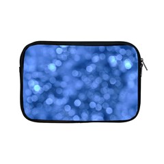 Light Reflections Abstract No5 Blue Apple Ipad Mini Zipper Cases by DimitriosArt