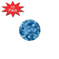 Light Reflections Abstract No8 Cool 1  Mini Buttons (10 pack) 
