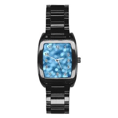 Light Reflections Abstract No8 Cool Stainless Steel Barrel Watch