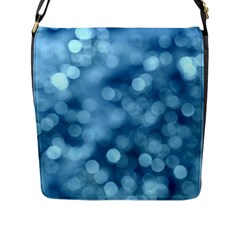 Light Reflections Abstract No8 Cool Flap Closure Messenger Bag (L)