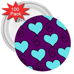 S9 3  Buttons (100 Pack)  by SomethingForEveryone