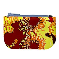 Sunflowers Large Coin Purse