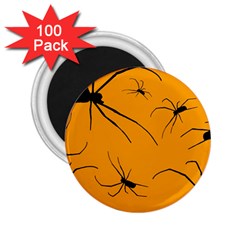 Scary Long Leg Spiders 2 25  Magnets (100 Pack)  by SomethingForEveryone