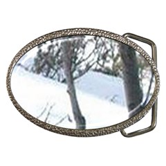 Winter Forest Belt Buckles by SomethingForEveryone