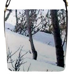 Winter Forest Flap Closure Messenger Bag (s) by SomethingForEveryone