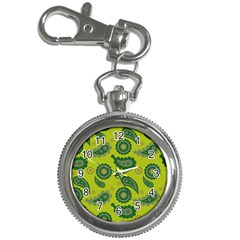 Floral Pattern Paisley Style Paisley Print  Doodle Background Key Chain Watches by Eskimos