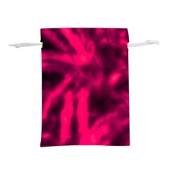 Purple Abstract Stars Lightweight Drawstring Pouch (l)