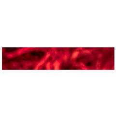 Cadmium Red Abstract Stars Small Flano Scarf