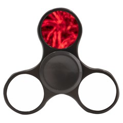 Cadmium Red Abstract Stars Finger Spinner