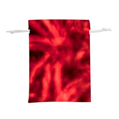 Cadmium Red Abstract Stars Lightweight Drawstring Pouch (l)