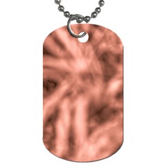 Rose Abstract Stars Dog Tag (two Sides)