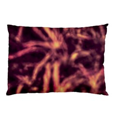 Topaz  Abstract Stars Pillow Case by DimitriosArt