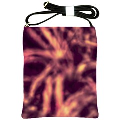 Topaz  Abstract Stars Shoulder Sling Bag by DimitriosArt