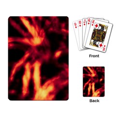 Lava Abstract Stars Playing Cards Single Design (rectangle)
