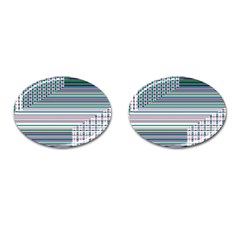 Gradient (103) Cufflinks (oval) by Sparkle