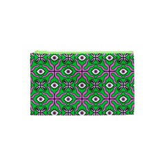 Abstract Illustration With Eyes Cosmetic Bag (xs) by SychEva