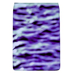 Purple  Waves Abstract Series No3 Removable Flap Cover (l) by DimitriosArt