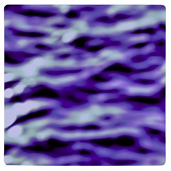 Purple  Waves Abstract Series No3 Uv Print Square Tile Coaster 