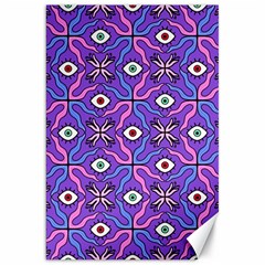 Abstract Illustration With Eyes Canvas 20  X 30  by SychEva