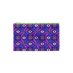 Abstract Illustration With Eyes Cosmetic Bag (xs) by SychEva