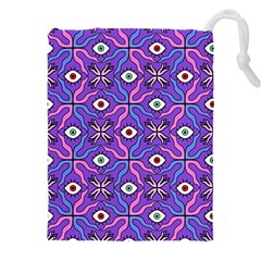 Abstract Illustration With Eyes Drawstring Pouch (4xl) by SychEva