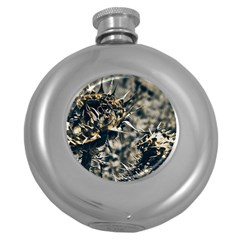 I’m A Dangerous Round Hip Flask (5 Oz) by DimitriosArt