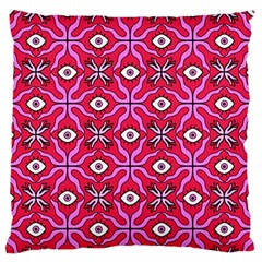 Abstract Illustration With Eyes Standard Flano Cushion Case (one Side) by SychEva