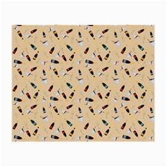 Festive Champagne Small Glasses Cloth (2 Sides) by SychEva