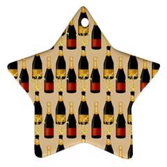 Champagne For The Holiday Star Ornament (two Sides) by SychEva