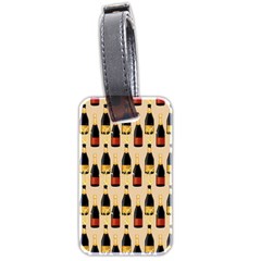 Champagne For The Holiday Luggage Tag (two Sides) by SychEva