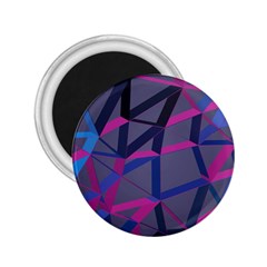 3d Lovely Geo Lines 2.25  Magnets