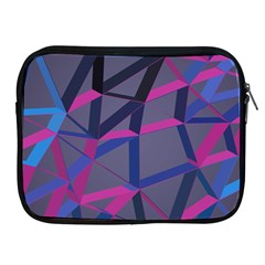 3d Lovely Geo Lines Apple iPad 2/3/4 Zipper Cases