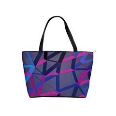 3d Lovely Geo Lines Classic Shoulder Handbag by Uniqued