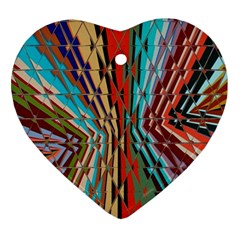 Digital Illusion Ornament (heart) by Sparkle