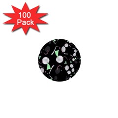 Digital Illusion 1  Mini Buttons (100 Pack)  by Sparkle